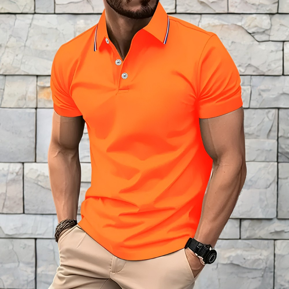 Crosby - Casual Short Sleeve Polo Shirt for Men