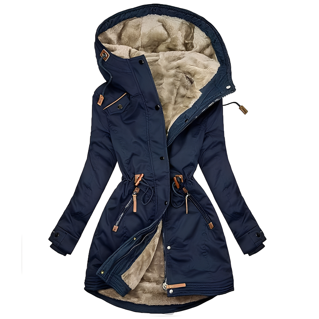 Lavena - Stylish, Weatherproof Parka Jacket for Women