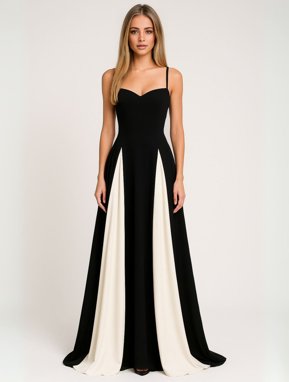 Hadas - Portofino Contrast Panel Dress Elegant
