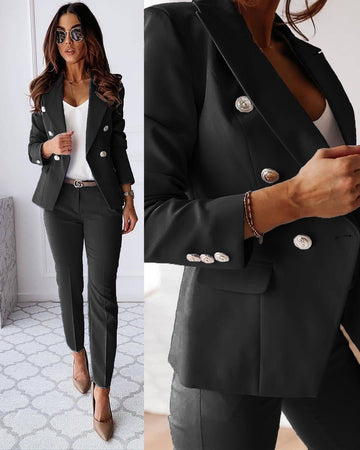 Maya - Stylish Blazer-Pants Set