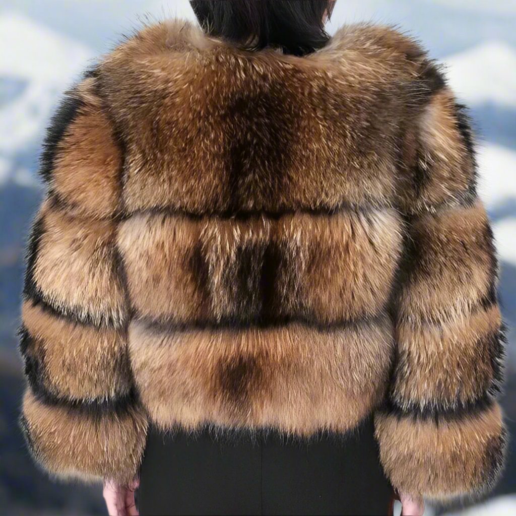Jayleen - Thick Short Fur Coat for Women