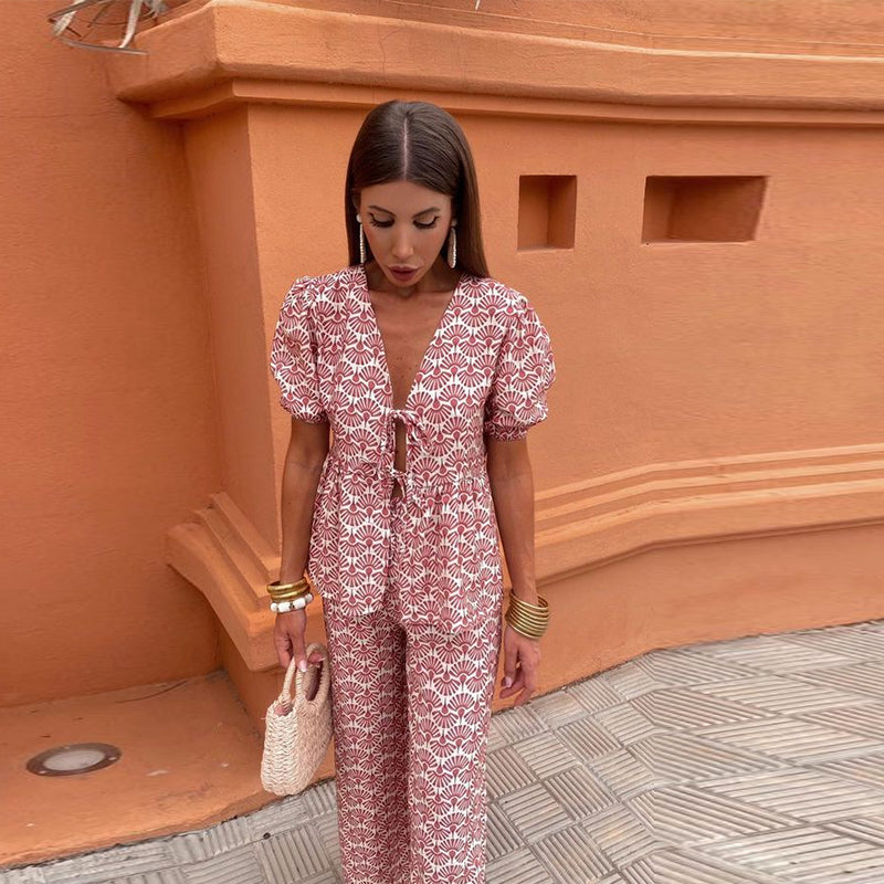 Ylona - Comfortable Summer Set, Fashionable, Loose