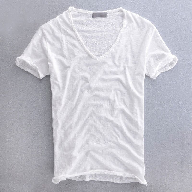 Orenda - Formal Cotton T-Shirt for Elegant Occasions