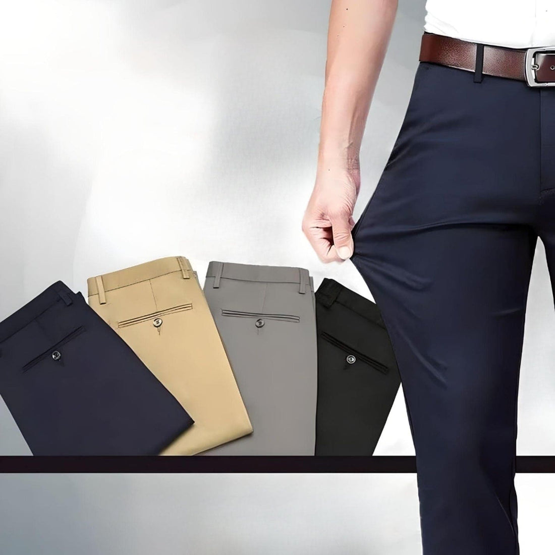 Éric – Elastic Men's Pants