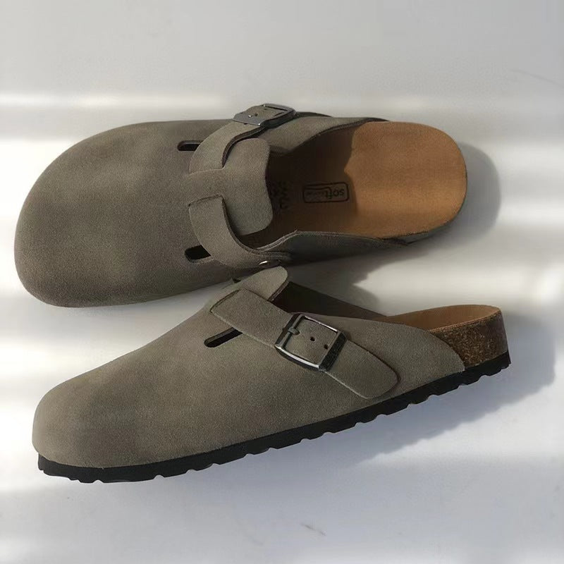 Dario – Suede Clogs