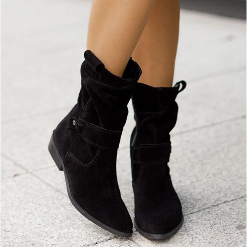 Alice – Suede Ankle Boots