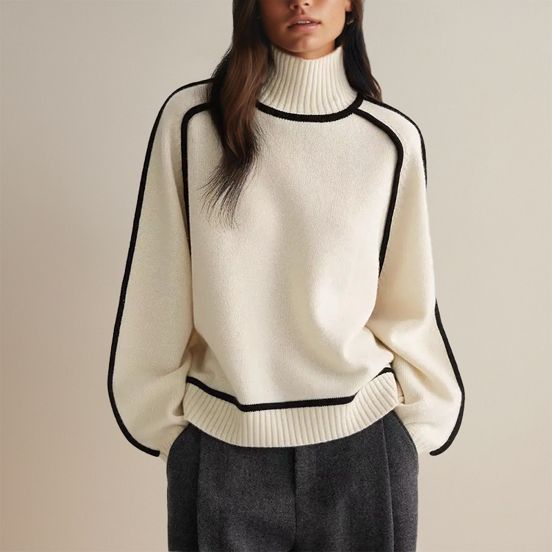 Aurora - Cozy Women's Turtleneck Sweater