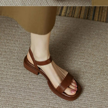 Donabel - Stylish Low Leather Dress Shoes