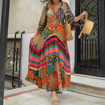 Gigi - Chic Bohemian Elegant Dress for Women