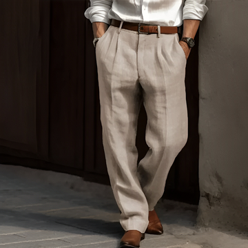 Zaiden - Retro Pants with Straight Leg for Men