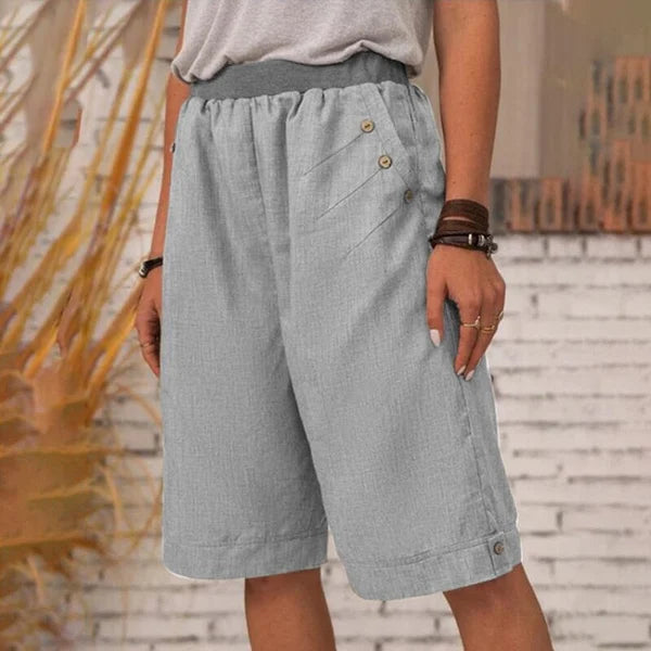 Keyna- Casual Summer Shorts with Pockets