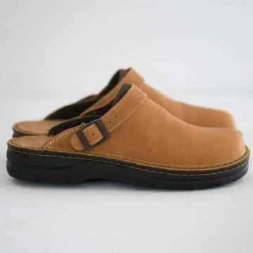 Ros - Leather Slippers Women, Comfort & Home