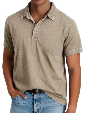 Darrell - Modern, Loose-Fit Polo Shirt for Men