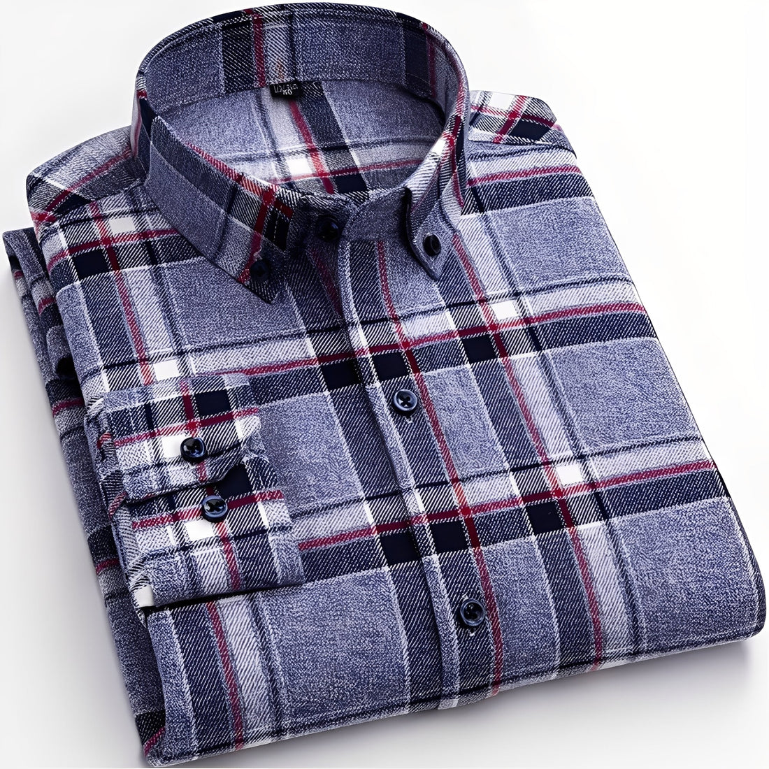 Nikolas - Casual Checked Cotton Shirt for Men