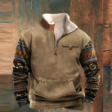 Kenton - Stylish Sweater with Zipper for Men
