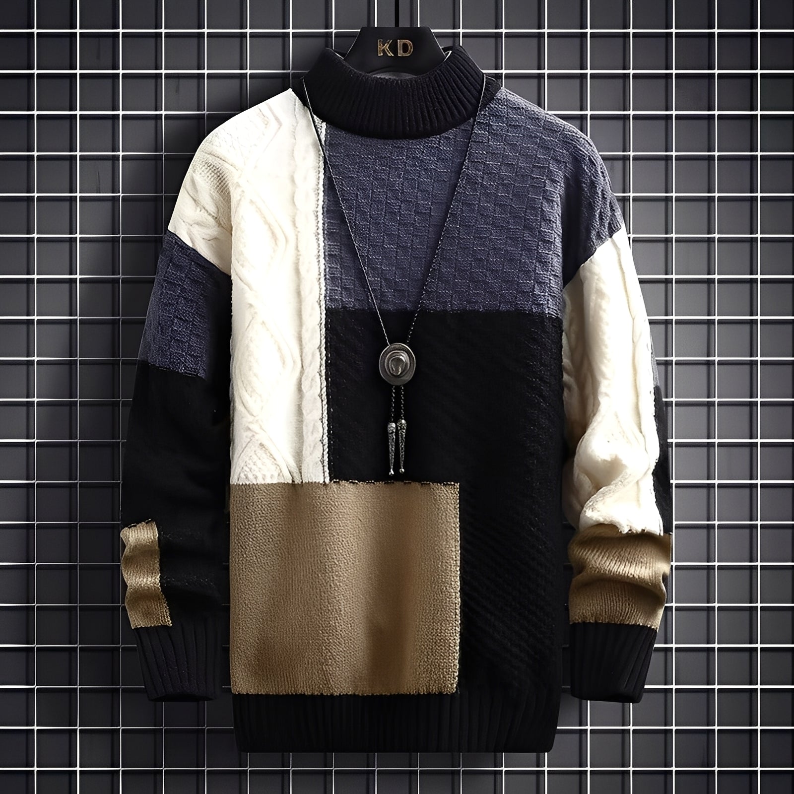 Eugene - Stylish, loose-fitting sweater for men