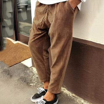 Marvin - Casual Baggy Corduroy Pants for Men