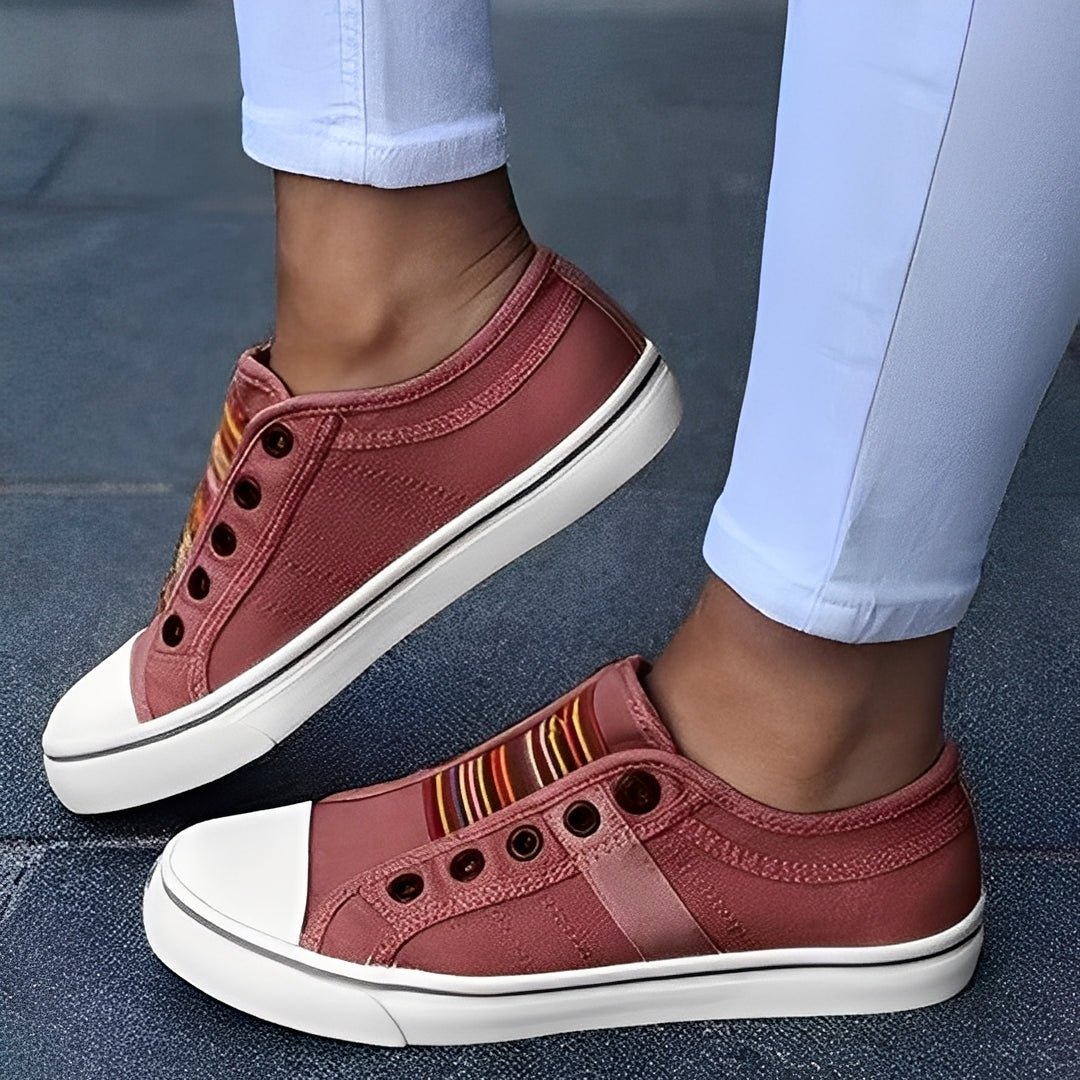 Delphia - Casual Canvas Shoes for Women