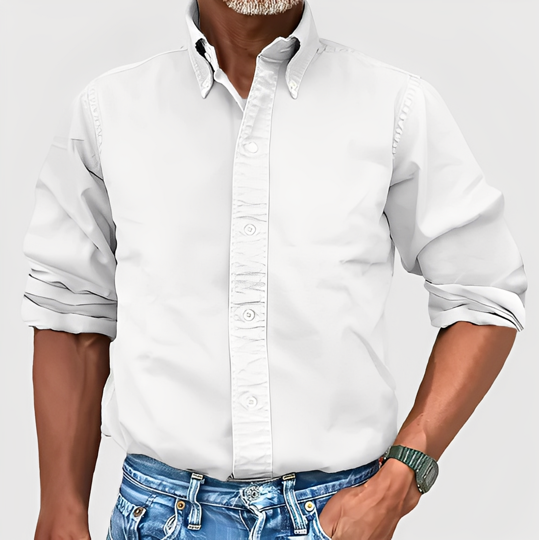 Thomas – Traditional Long Sleeve Shirt