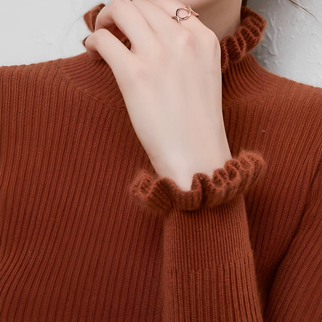 Keitha - Slim Fit Cashmere Sweater for Women
