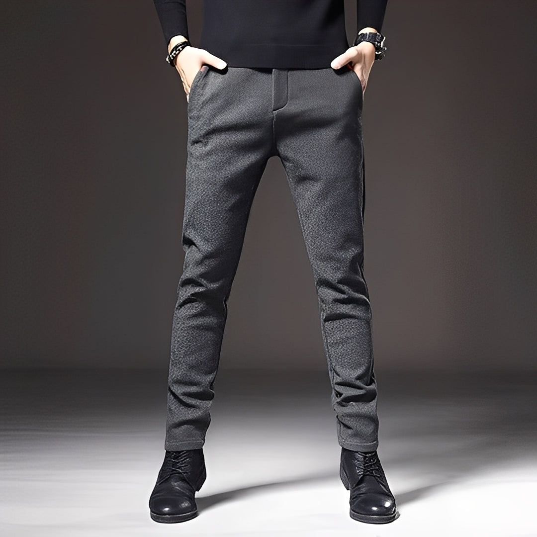 Roger - Formal, Slim Fit Trousers for Men