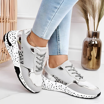 Penelope - Comfortable Sneakers with Wedge Heel for Women
