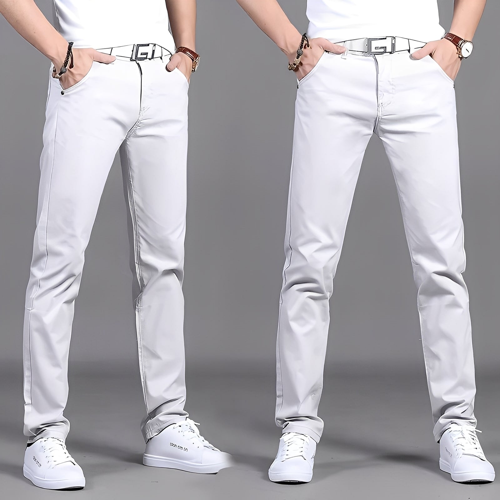 Russell - Casual, Slim Fit Chino Pants for Men