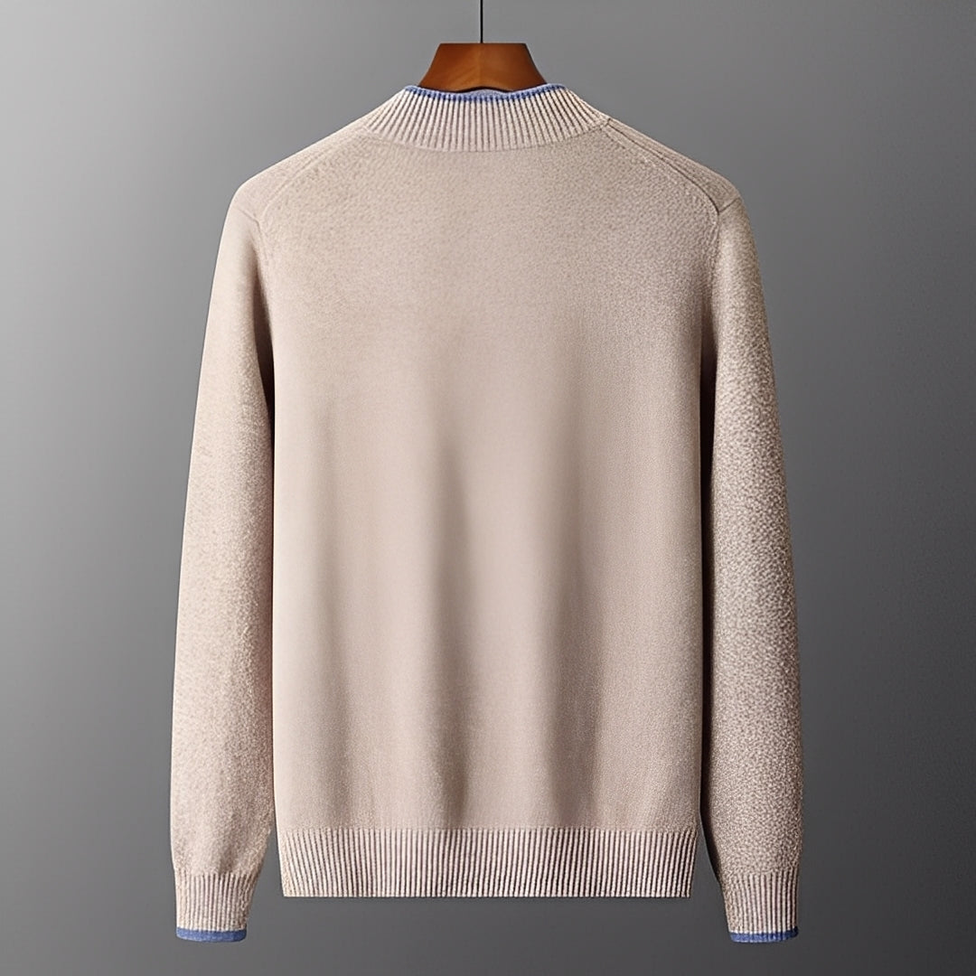 Brendon - Casual Cardigan with Zipper for Men