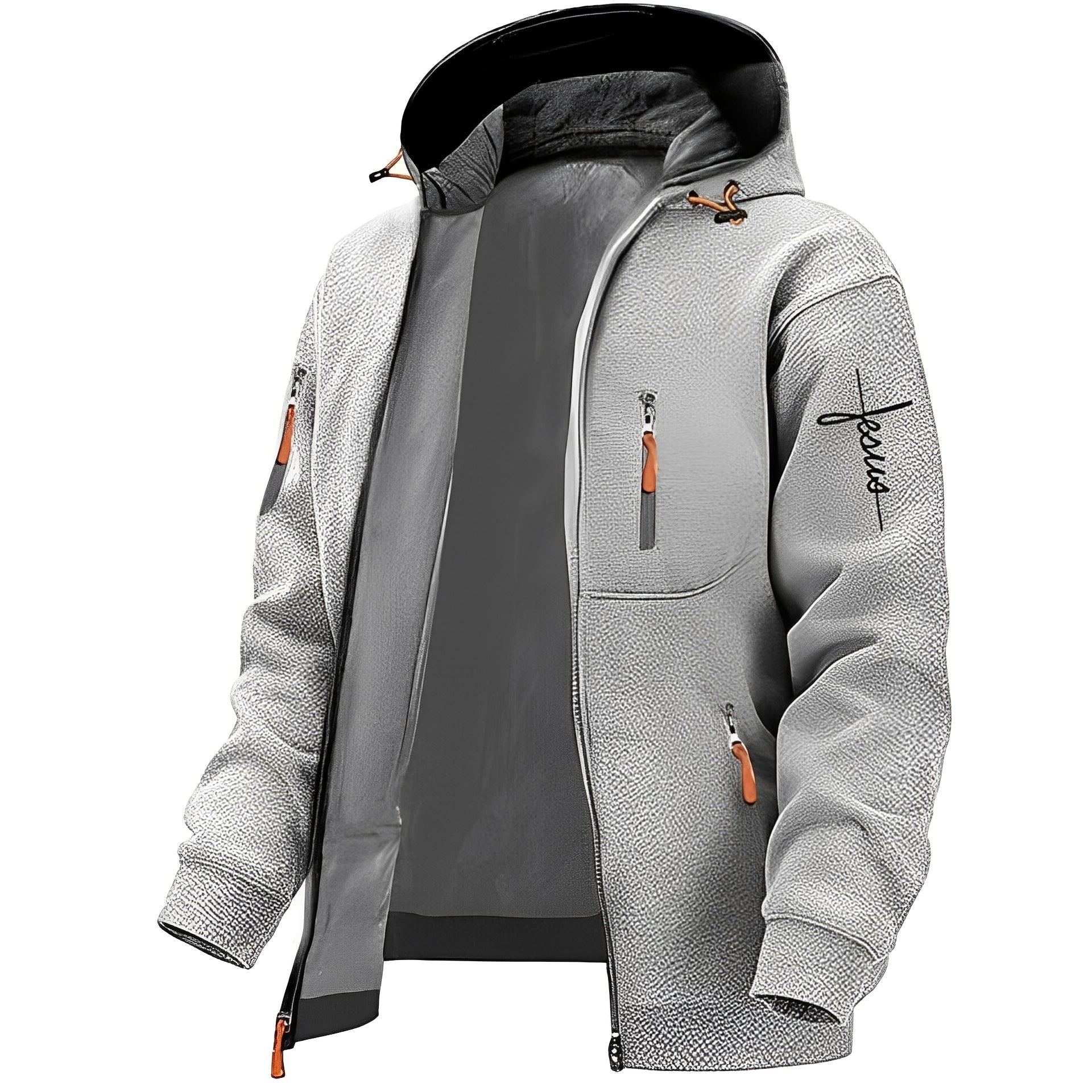 Lewin - Casual, Warm Hooded Jacket for Men
