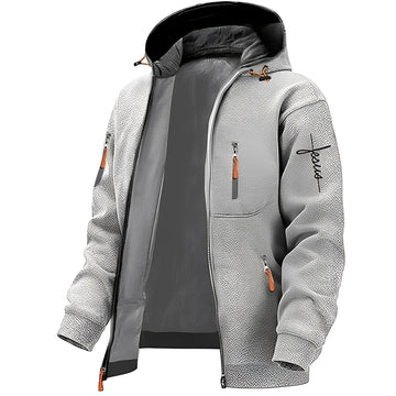 Lewin - Casual, Warm Hooded Jacket for Men