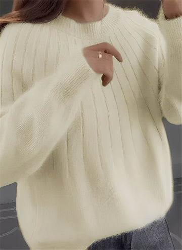 Cornelia - Casual, loose-fitting cashmere sweater for women