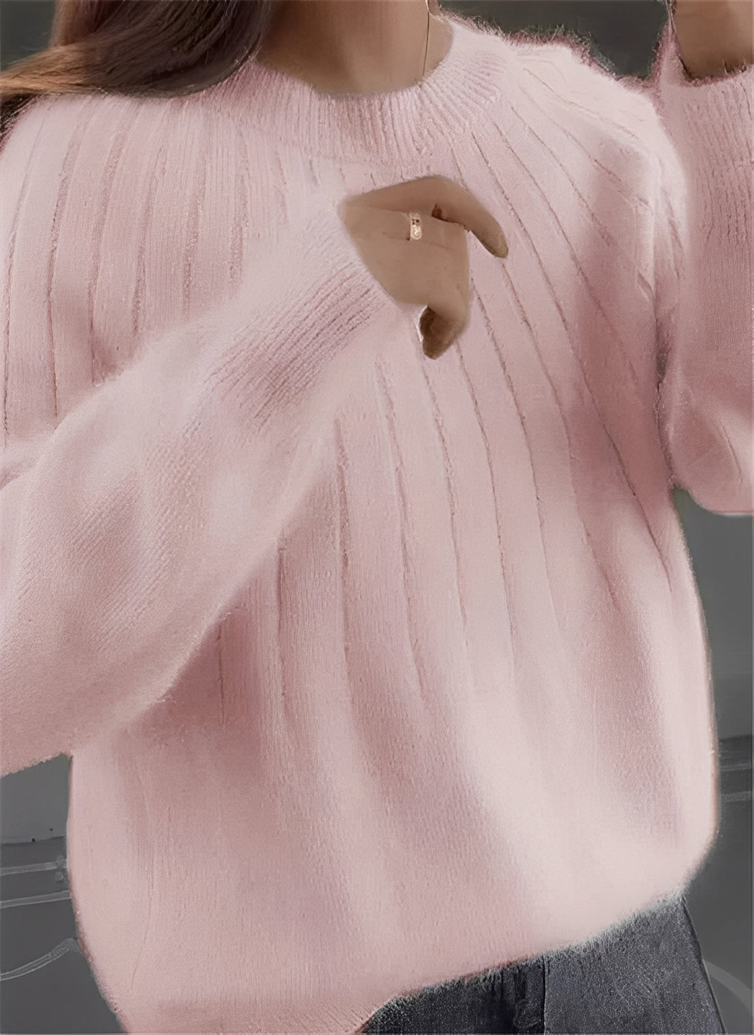 Rorie - Colorful Cashmere Sweater for Women