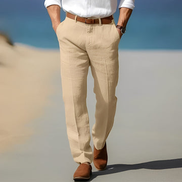 Trent - Casual, Elegant Linen Pants for Men