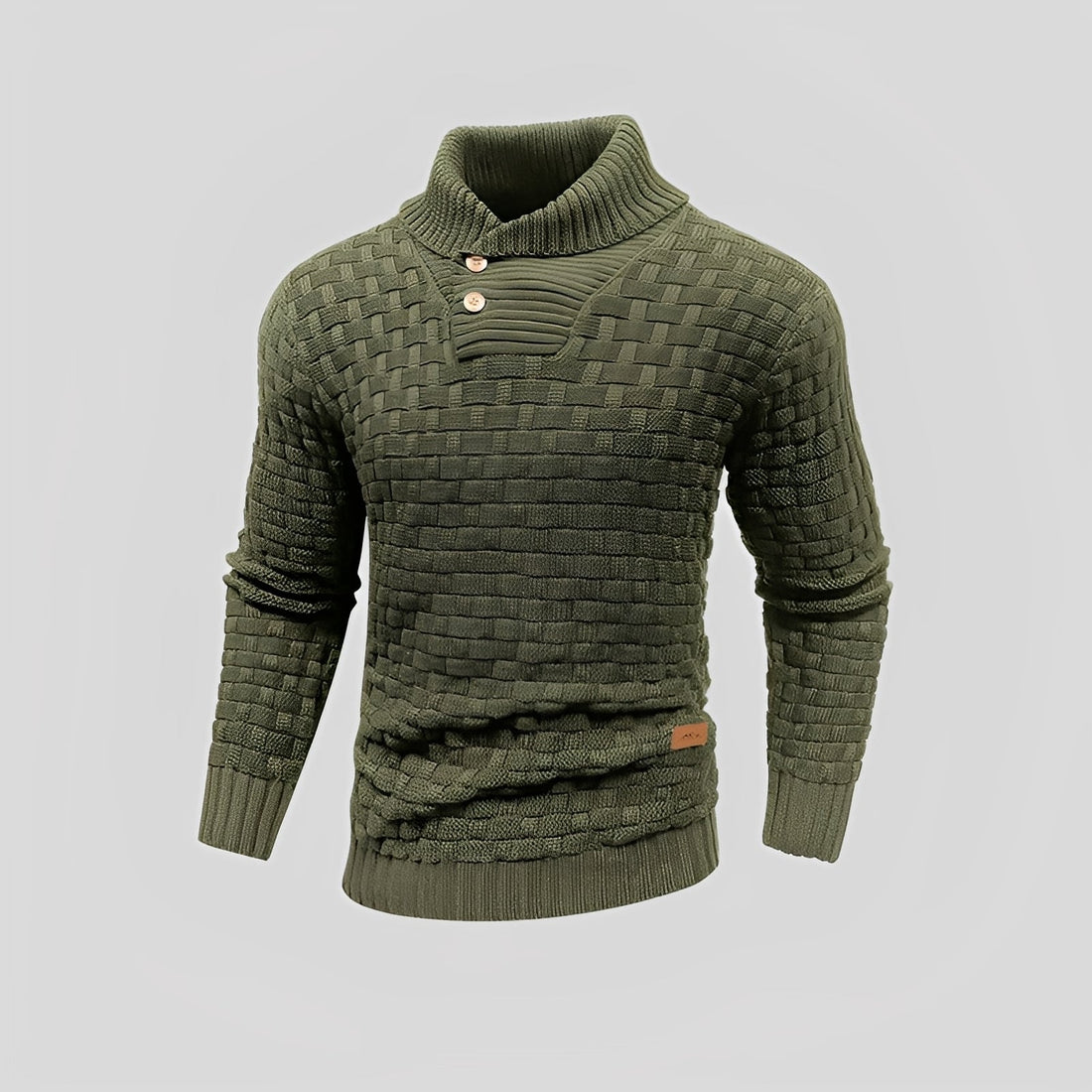 Isidore - Stylish Thermal Plaid Sweater for Men