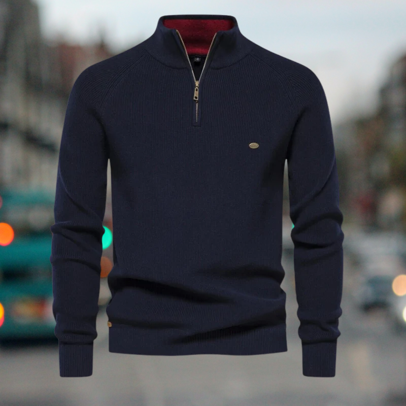 Theo – Sweater from Cotton Blend