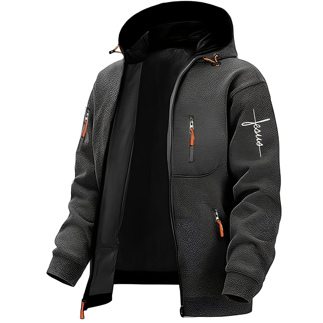 Lewin - Casual, Warm Hooded Jacket for Men