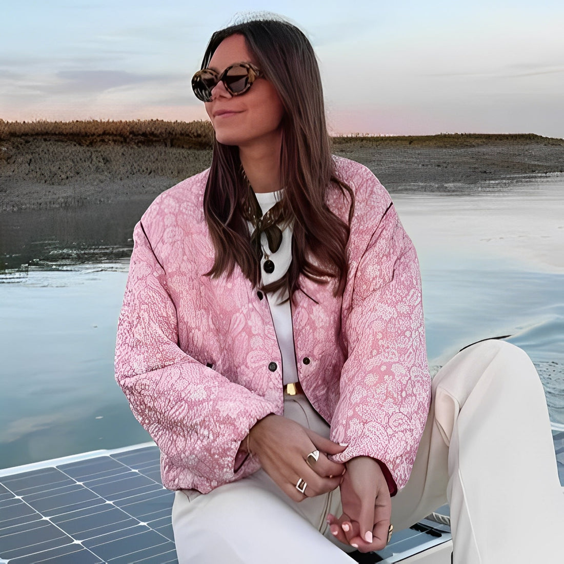 Katelyn - Casual Patchwork Quilted Jacket for Women