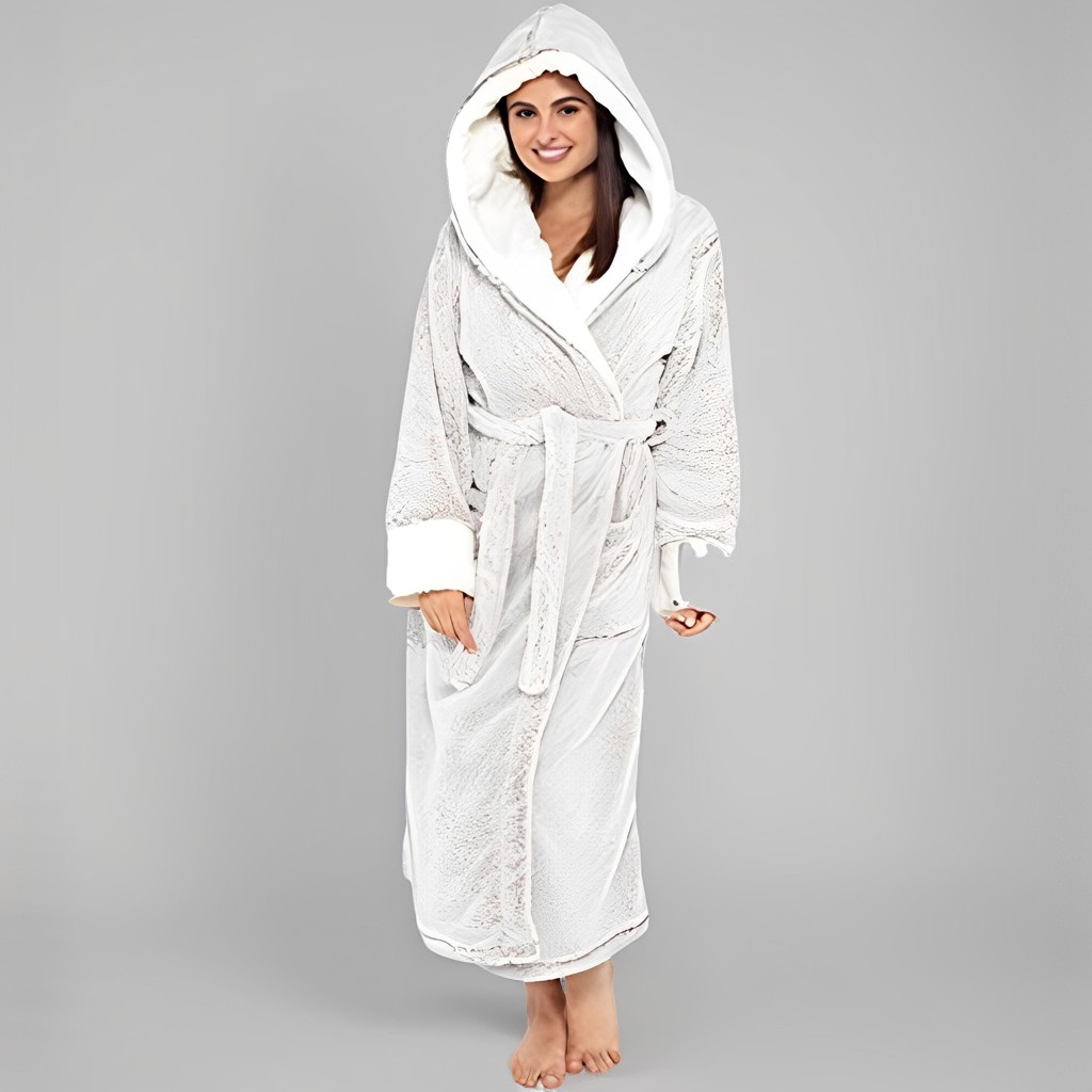 Aleta - Soft, Long Bathrobe for Women