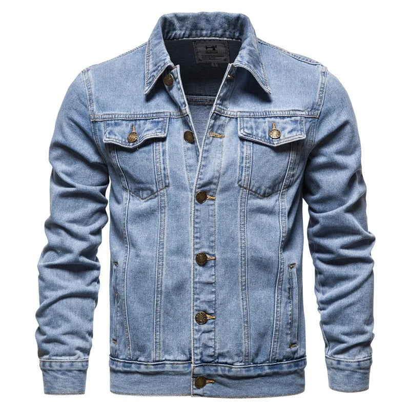 Winton - Classic Denim Trucker Jacket for Men