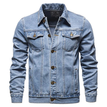 Winton - Classic Denim Trucker Jacket for Men